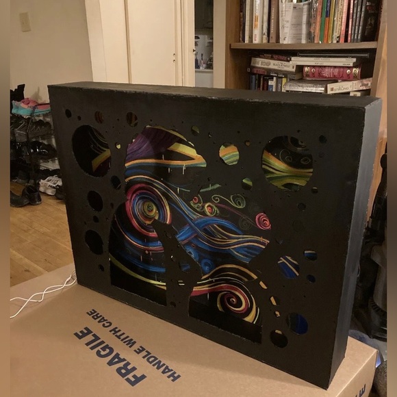 “Cosmic Connection” LED Shadowbox - Picture 9 of 9